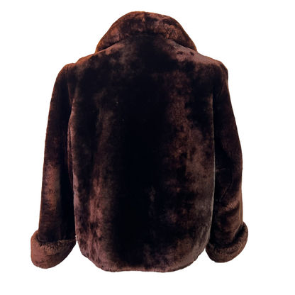 Vintage Shearling Cropped Coat*