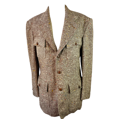 Vintage Confetti Tweed Blazer