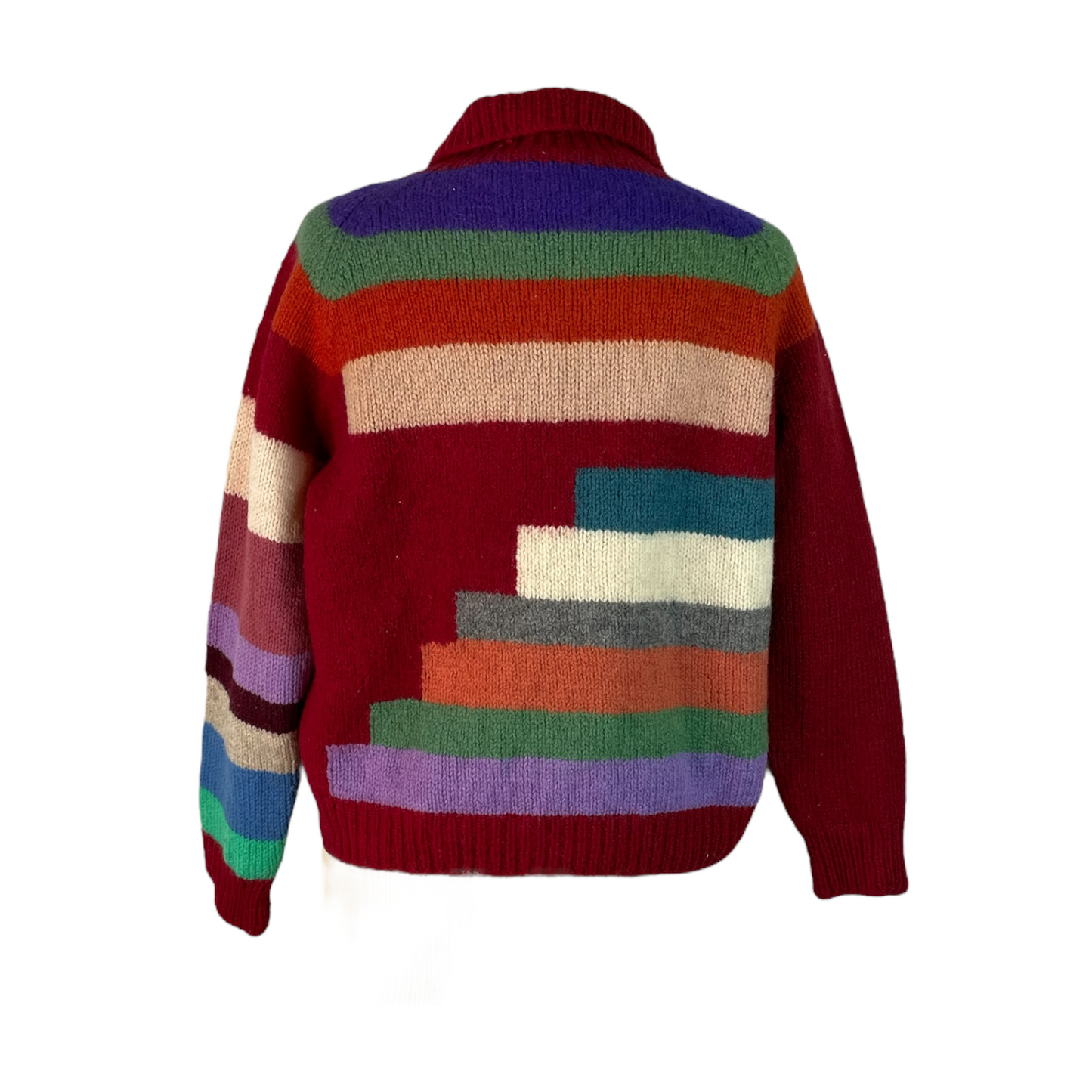 Vintage Bar Graph Sweater