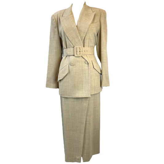 Vintage Down to Business Skirt Suit