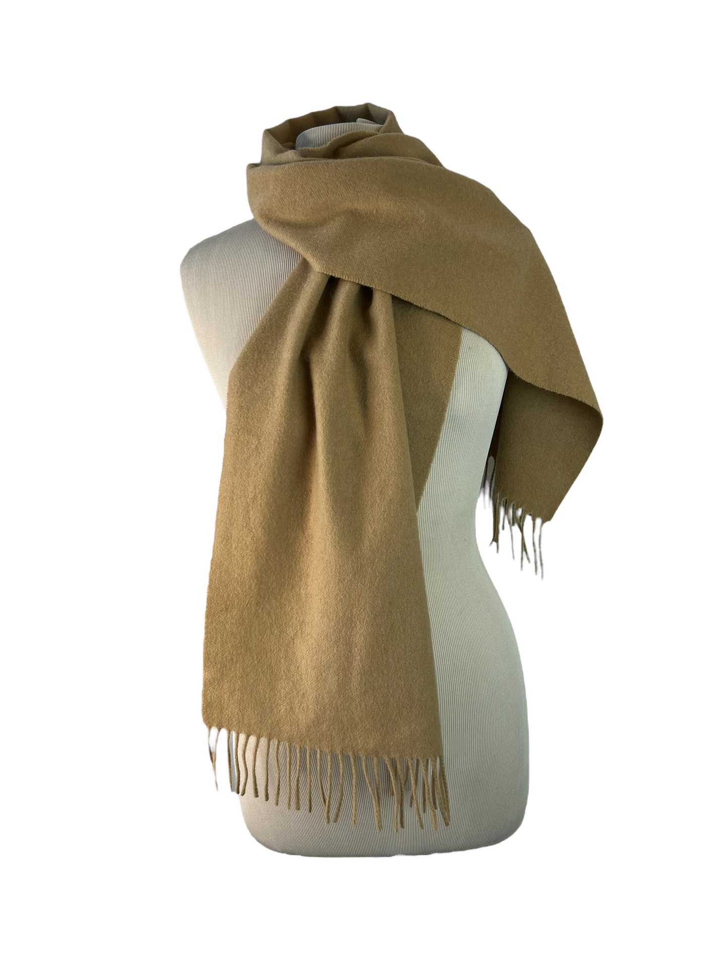 Vintage Cashmere Camel Scarf