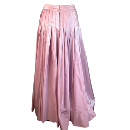 Y2K Lavender Taffeta Skirt
