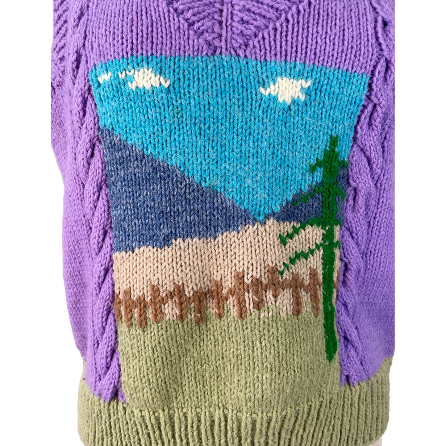 Vintage Landscape Sweater Vest