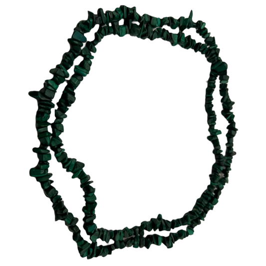 Vintage Green Stones Necklace