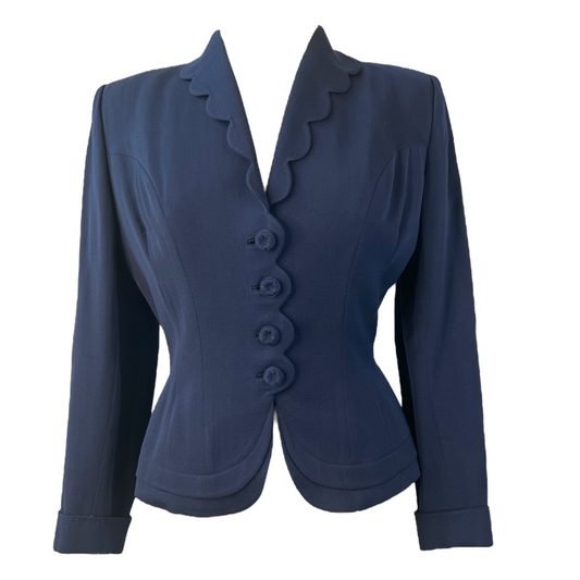 1940s Townley Scalloped Blazer