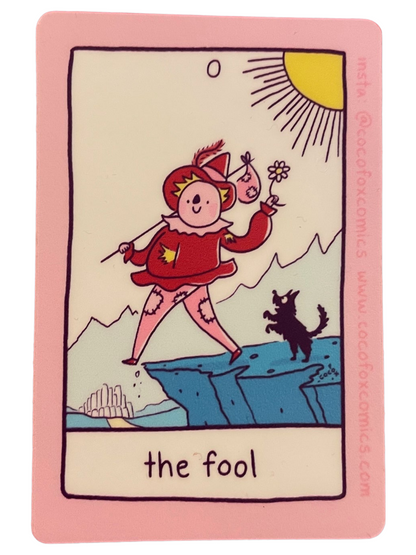 Coco Fox Comics Tarot Stickers