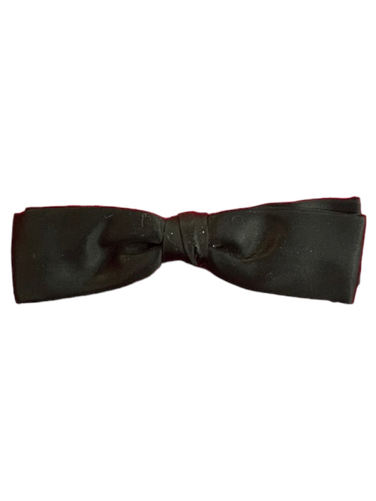 Vintage Black Tie Bow Tie